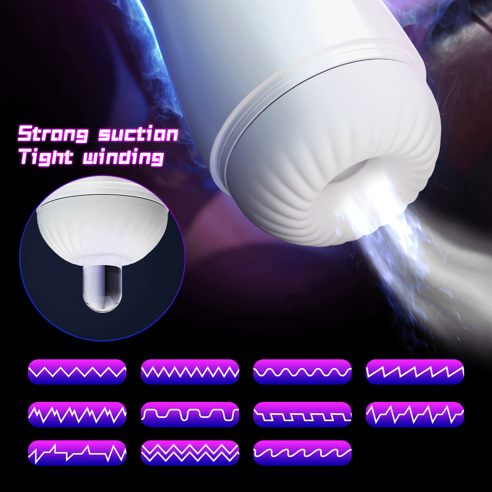 Tifforun Spaceship Automatic Male Stroker Masturbator 11