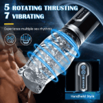 Gawk Gawk 3000 Pro 7 Vibrating 5 Thrusting Automatic Masturbator Male Sex Toy