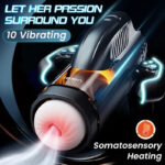 Leten Bermuda 10 Vibration Sucking Masturbator For Men With Heating Function