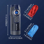 Leten Future Pro Gen 3 -10 Vibration Male Masturbator with Moaning Heating Function