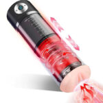 Lovesvibe 5 Slide Vibration Male Sex Toy Automatic Sucking Oral Male Masturbator