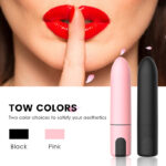 Lovesvibe Rechargeable Bullet Vibrator 7 Vibrating Waterproof & Portable Lipstick Design