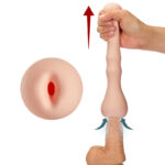 Lovesvibe Soft Realistic Pocket Pussy Threaded Design Vagina Toys 5.8 Inch