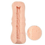 Lovesvibe Soft Realistic Pocket Pussy Threaded Design Vagina Toys 5.8 Inch