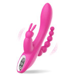 Lovesvibe 12 Vibration Dual Motors Rabbit Vibrator for Clitoris, Anus, And G-Spot Stimulation