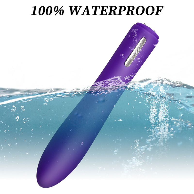 Lovesvibe 20 Vibration Silicone Massage Rechargeable Av Bullet Vibrator for Solos or Couples Play