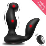 Lovesvibe 4 Vibrating 3 Speed Anal & Prostate Massagers with Long-Distance Remote Control