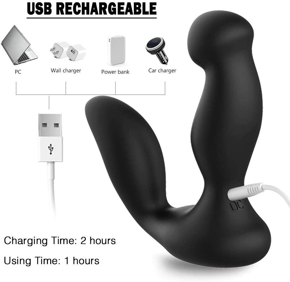 Lovesvibe 4 vibrating 3 speed anal & prostate massagers with long-distance remote control