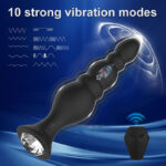 Lovesvibe Vibrating Anal Beads Wireless Remote Control Anal Plug for Prostate Stimulator