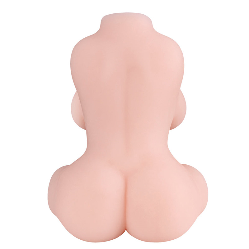 Tiffany sex doll masturbator torso with 3-in-1 soft big breast