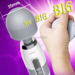 Leten 10 Vibration 6 Speed Strength Magic Wand Vibrator for Female Masturbation Orgasm