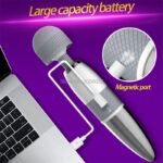 Leten 10 Vibration 6 Speed Strength Magic Wand Vibrator for Female Masturbation Orgasm