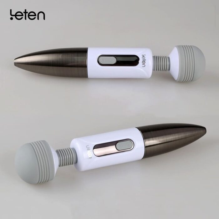 Leten 10 vibration 6 speed strength magic wand vibrator for female masturbation orgasm