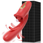 Lovesvibe 10 Powerful Vibration Tongue Vibrators Tongue Licking G-Spot Vibrator