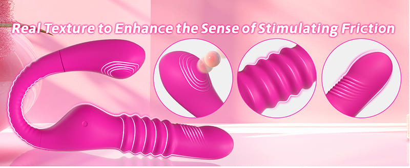 Lovesvibe 10 vibration tapping 3 rotation bendable strapless dildo for couples & lesbians