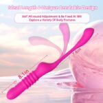 Lovesvibe 10 Vibration Tapping 3 Rotation Bendable Strapless Dildo for Couples & Lesbians