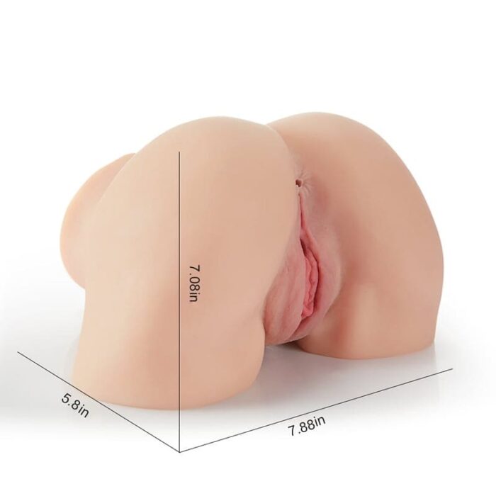 Lovesvibe 6. 8lb double labia female realistic butt sexy sex doll masturbator