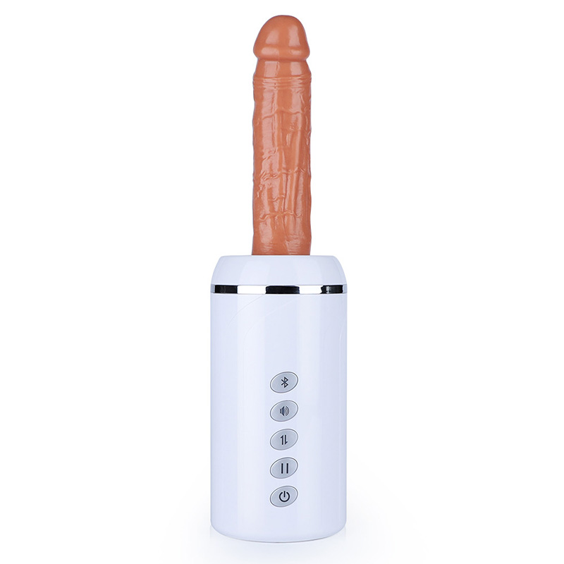 Omysky 14" Dildo Machine, 6 Vibrating & Thrusting Sex Machine with Suction Cup